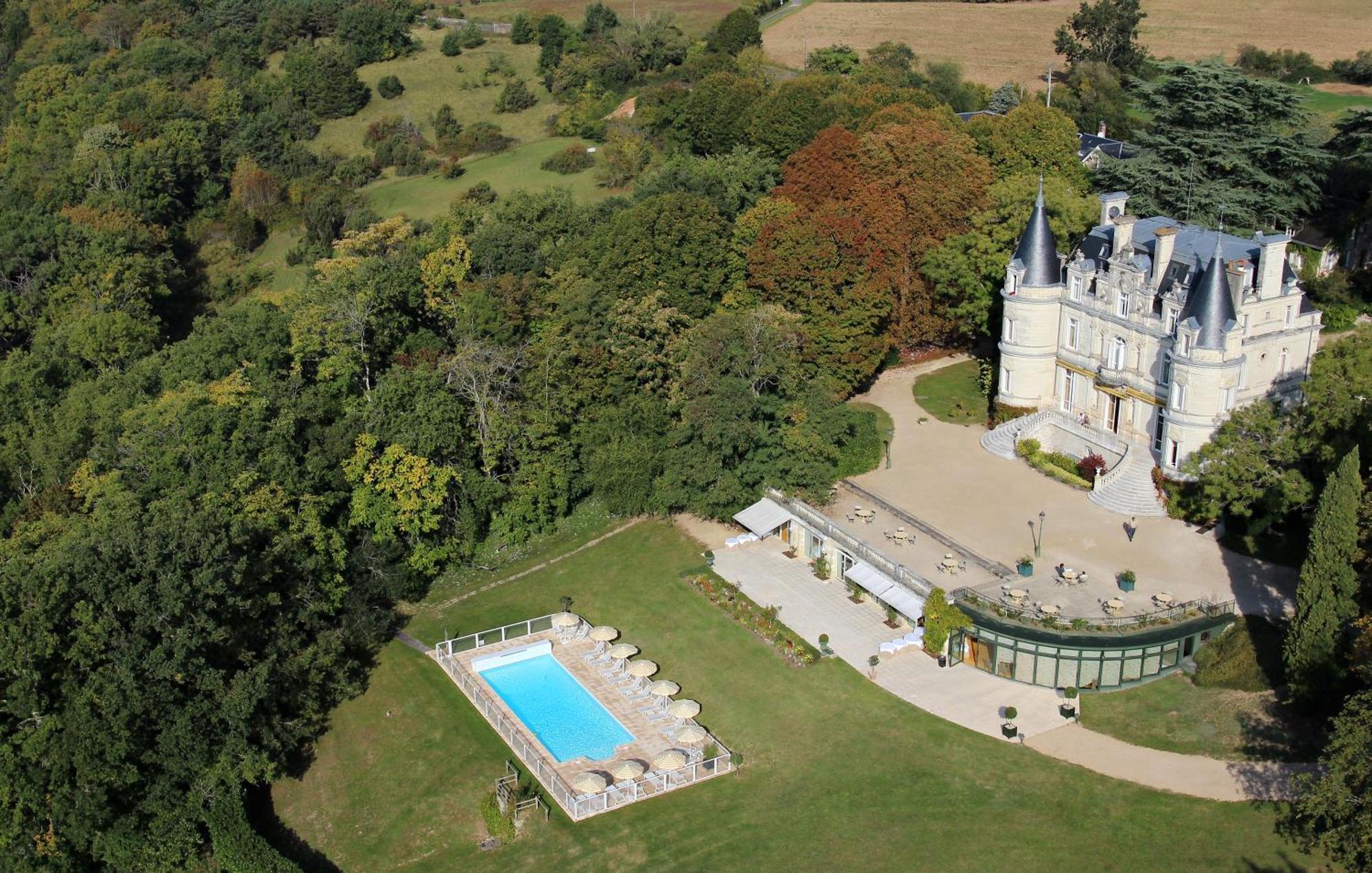 Domaine De La Tortiniere Hotel Veigné Kültér fotó